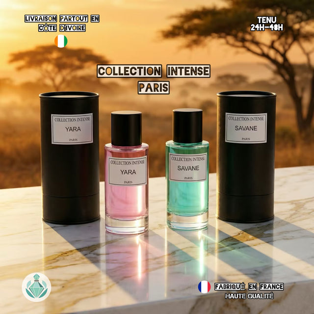 Pack de 2 parfum collection intense