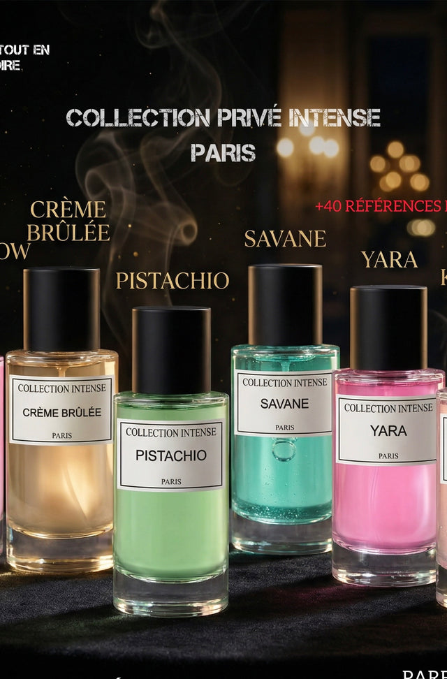 Pack de 4 parfum collection intense